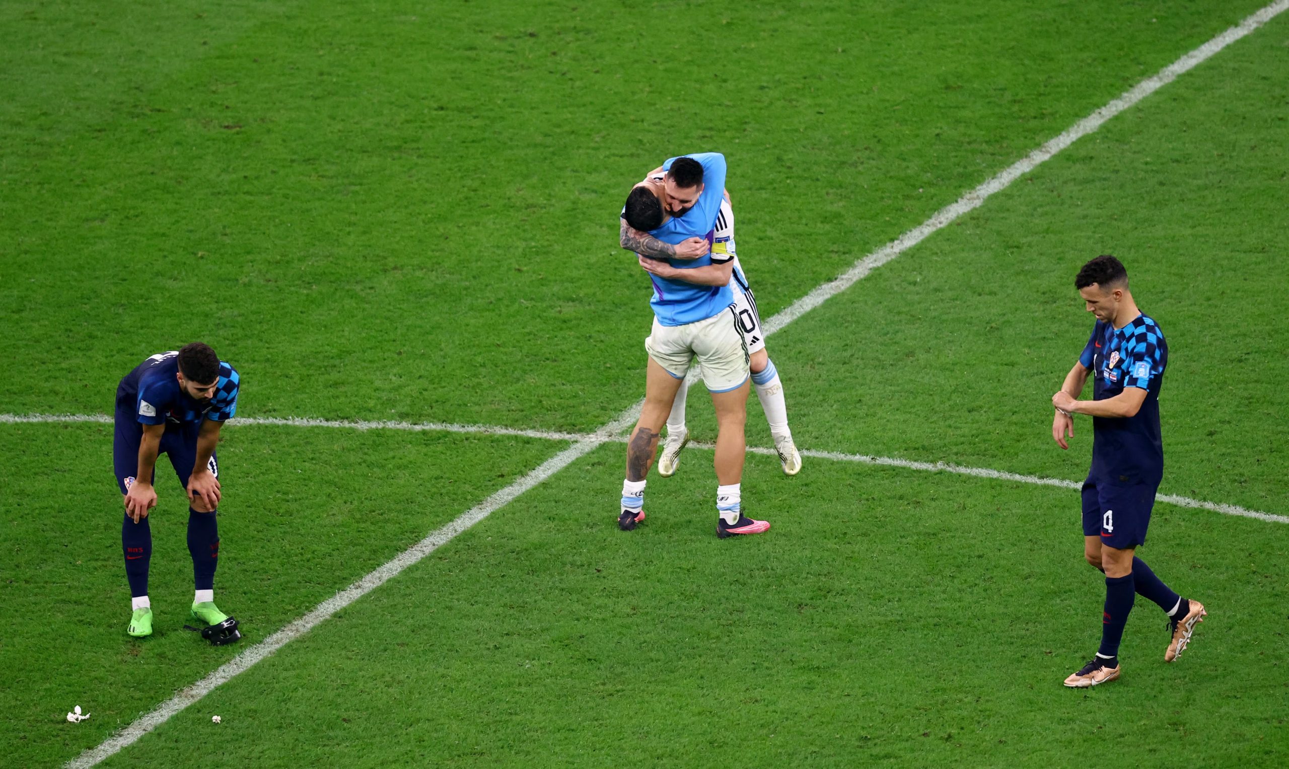 Luego de eliminar a Jap&oacute;n en octavos, Croacia perdi&oacute; en semifinales contra Argentina, que se qued&oacute; con el t&iacute;tulo en Qatar (REUTERS/Hannah Mckay)