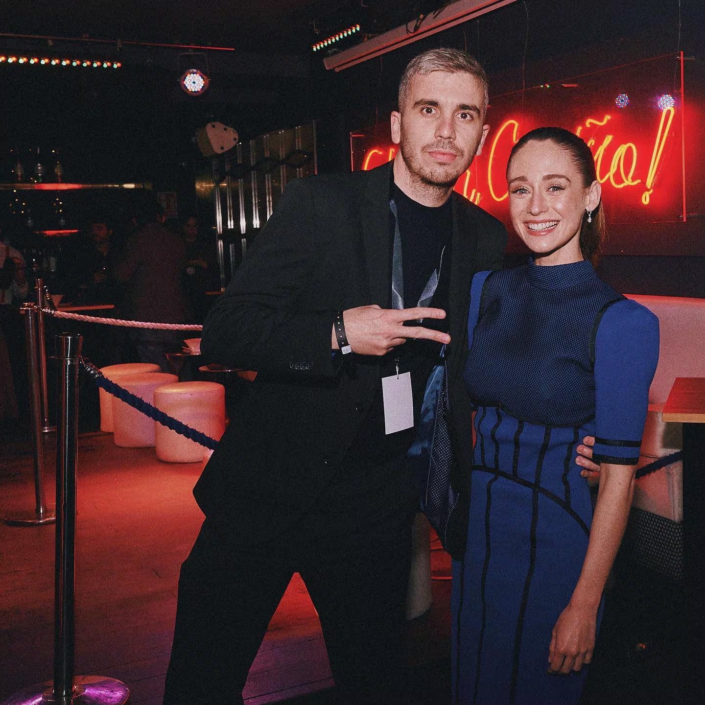 Elena Rivera y David Redondo en una imagen de redes sociales (Instagram / @dr_redons)