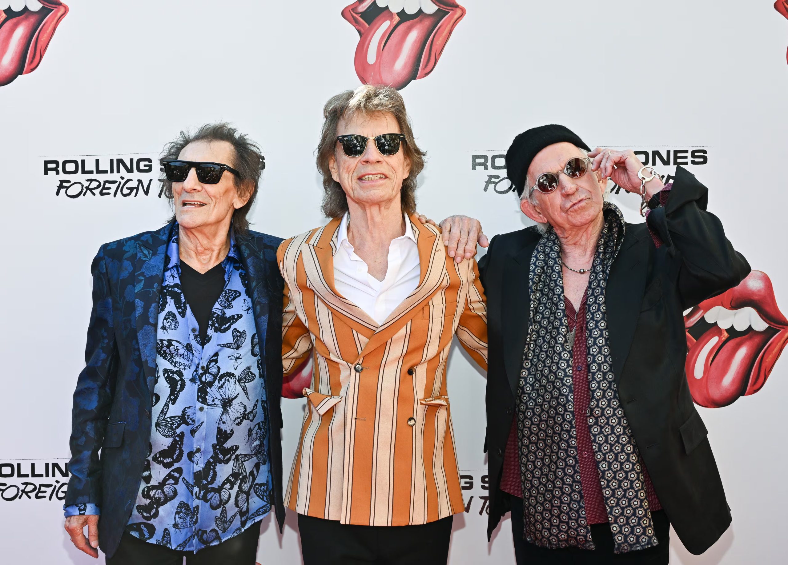Ronnie Wood, Mick Jagger y Keith Richards, el tr&iacute;o sobreviviente de 