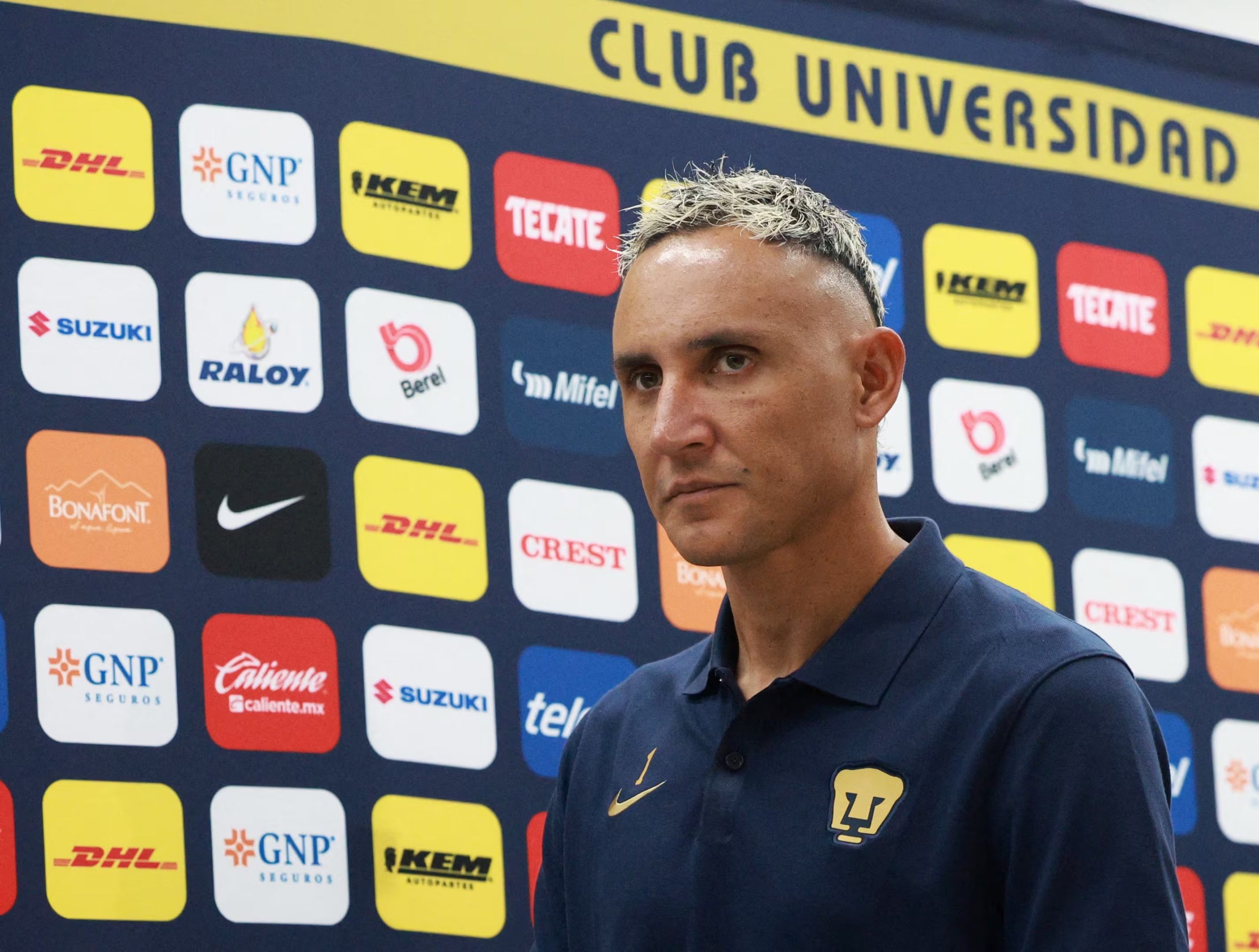 El capit&aacute;n auriazul respondi&oacute; en conferencia a rumores de su salida de Pumas y record&oacute; que, mientras el mercado est&eacute; abierto, cualquiera puede irse. REUTERS/Henry Romero