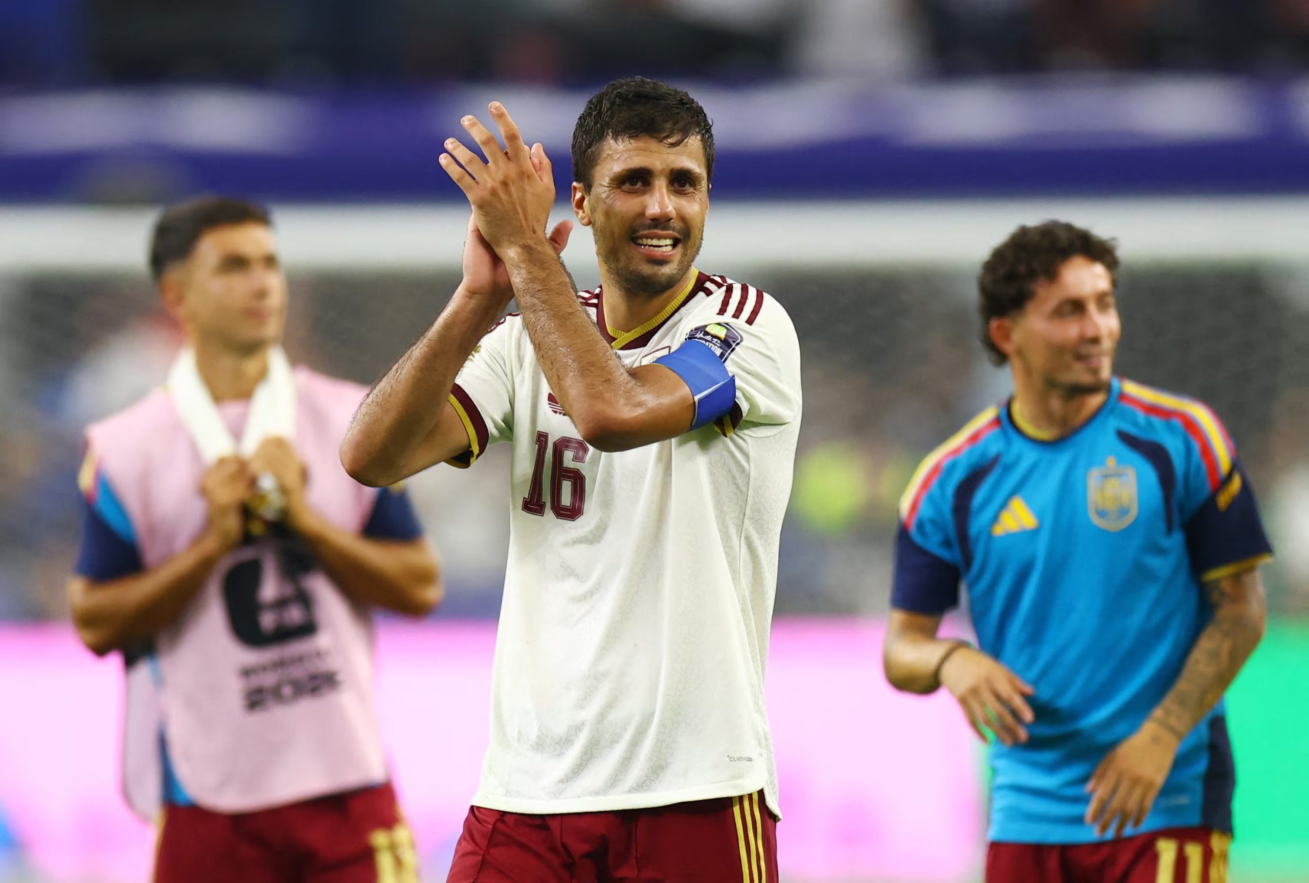 Rodri, pieza clave de España (Foto REUTERS/Hannah Mckay)