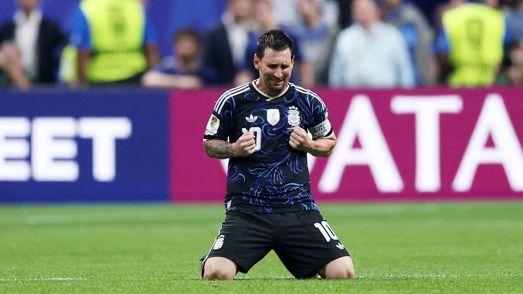 Messi, el as de espadas argentino (Foto REUTERS/Paul Childs)