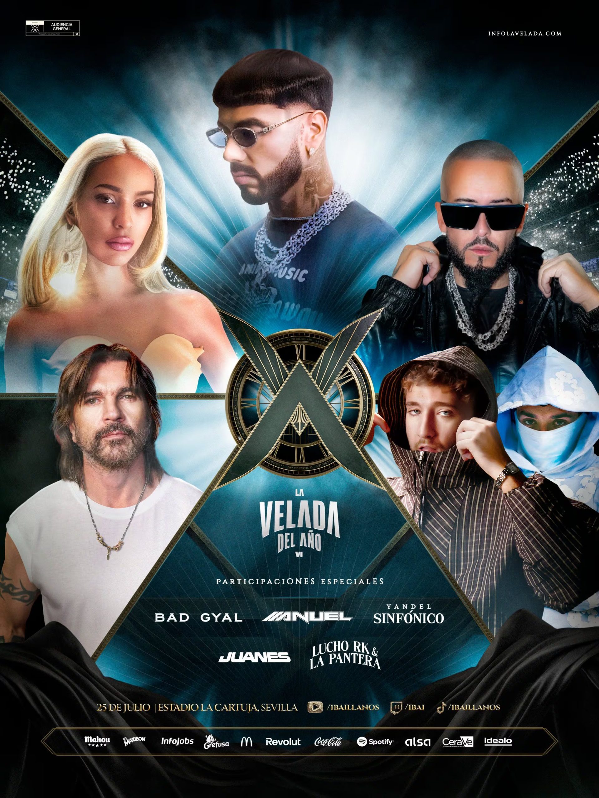 Los artistas invitados para la Velada del Año VI (X)