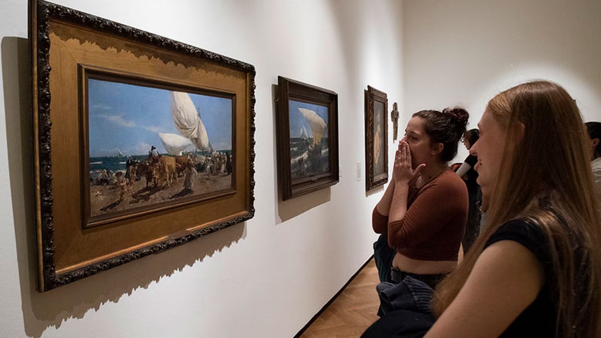Obras de Sorolla en la segunda sala