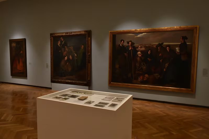 La relaci&oacute;n entre Berm&uacute;dez y Zuloaga se observa en la tercera sala de la muestra 
