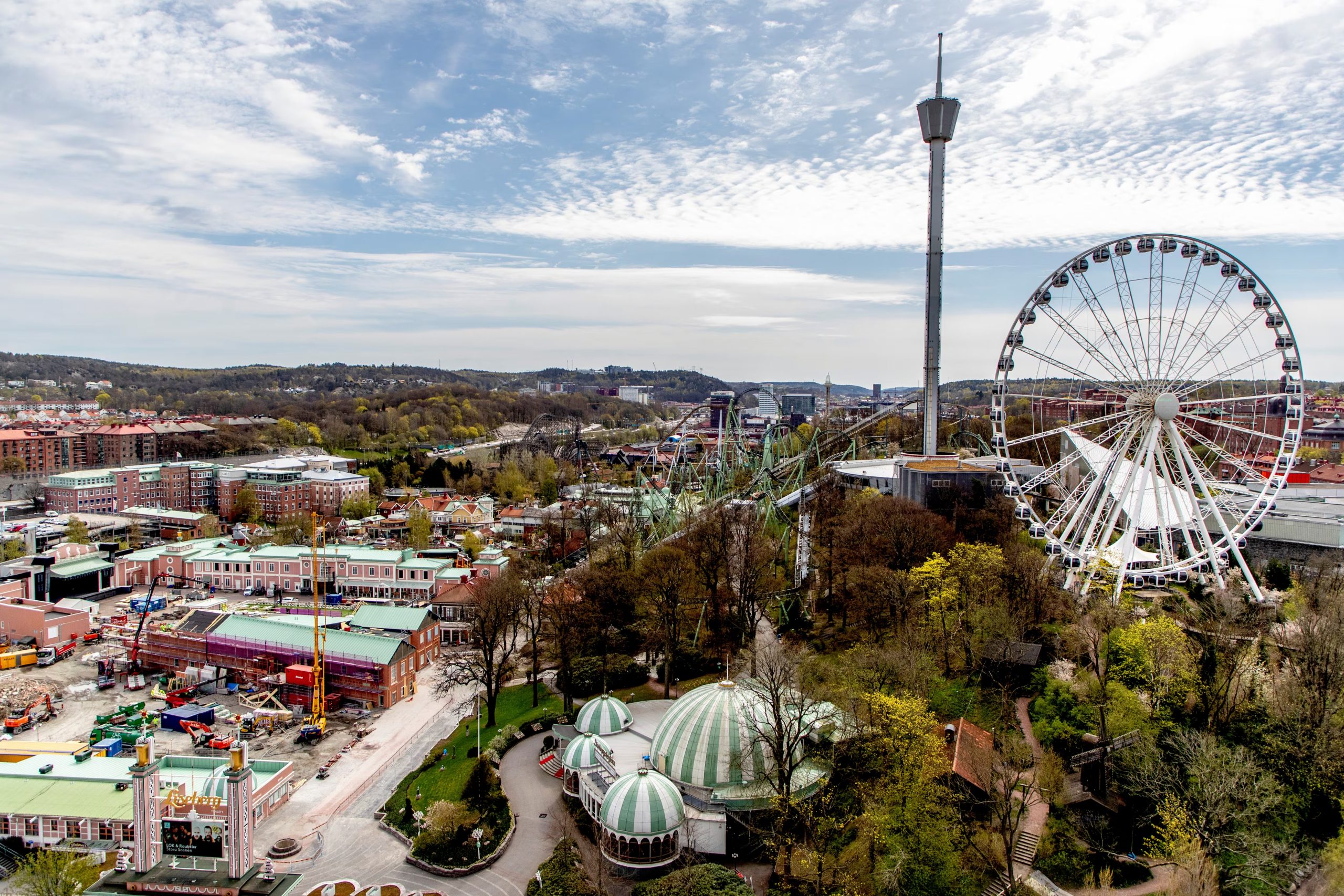 Gotemburgo es la segunda ciudad más grande de Suecia, reconocida por su festival de cine, la feria de libros y el parque de atracciones Liseberg (TT News Agency/Adam Ihse via REUTERS)