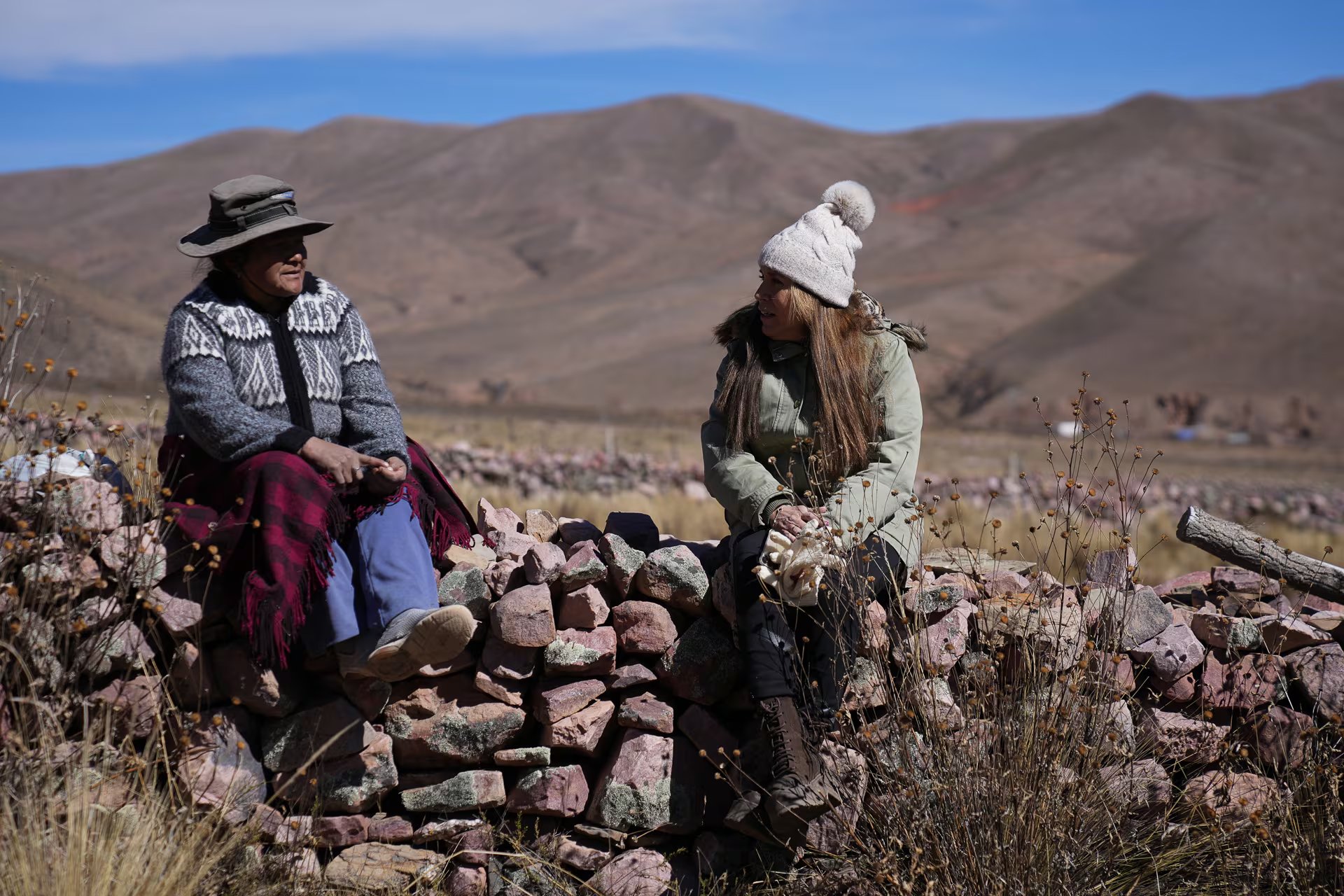 Inocenta e Infobae comparten un dia inolvidable en el Valle de Colanzuli