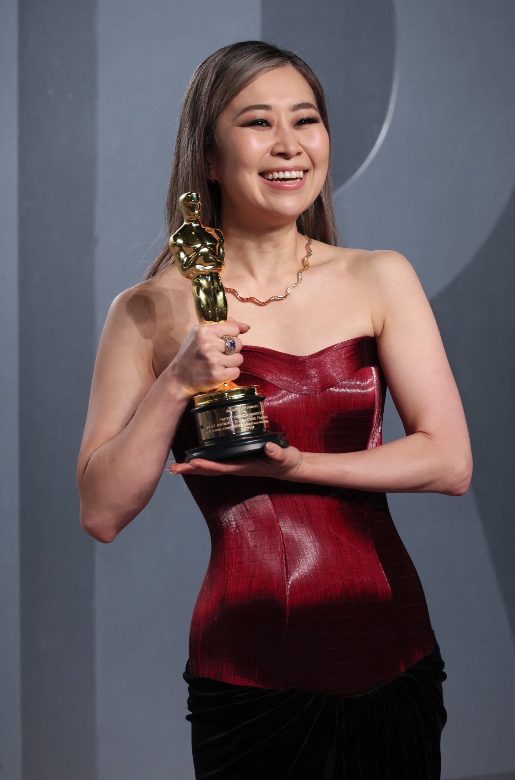 Maggie Kang concibi&oacute; la pel&iacute;cula a partir de su herencia cultural coreana. REUTERS/Danny Moloshok