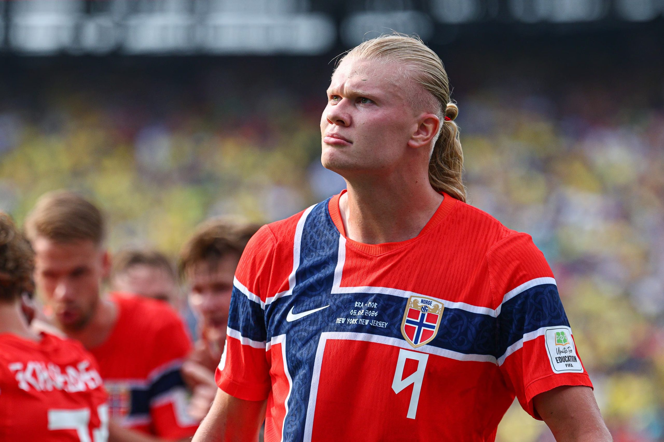 Haaland llegó a cuartos siendo uno de los más goleadores del Mundial 2026. Crédito obligatorio: Vincent Carchietta-Imagn Images