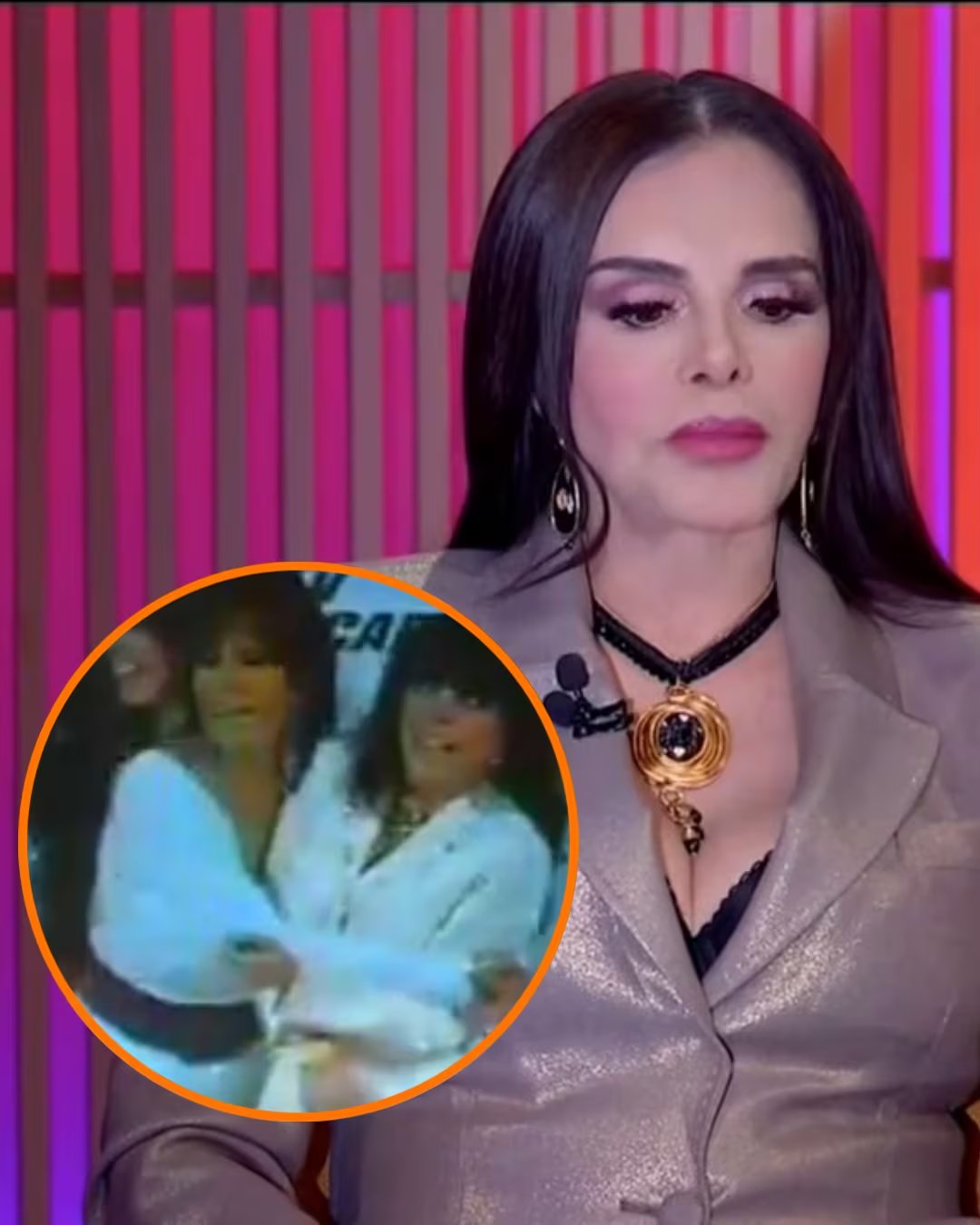 Uno de los episodios m&aacute;s recordados ocurri&oacute; durante la presentaci&oacute;n de la serie Mujeres Asesinas, producci&oacute;n de Pedro Torres en la que ambas coincidieron. (YouTube)