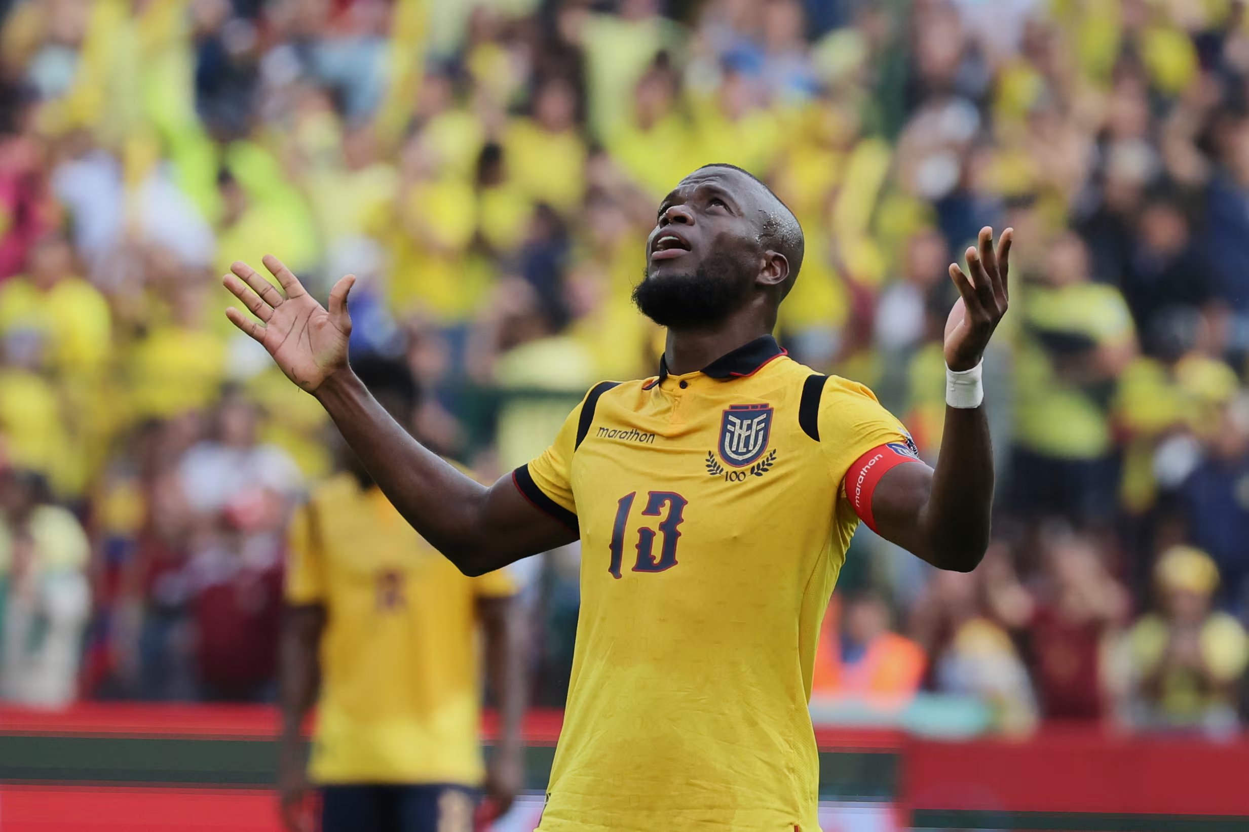 Tras el Mundial 2026, Valencia anunci&oacute; su retiro de la Selecci&oacute;n de Ecuador con 109 partidos y 49 goles, manteniendo seis anotaciones en Copas del Mundo. (AP Foto/Patricio Ter&aacute;n)