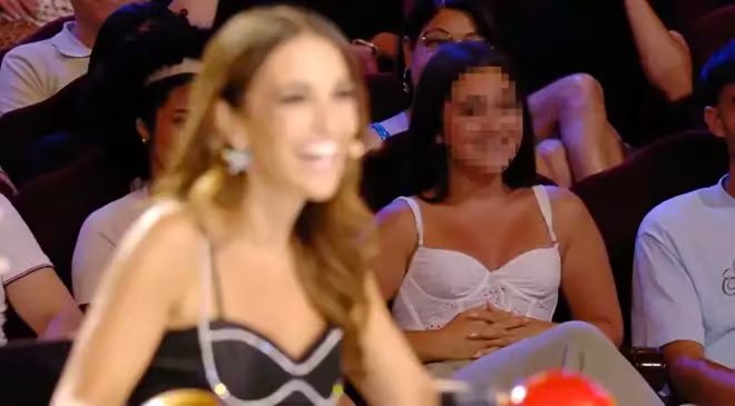 Paula Echevarr&iacute;a y Daniella Bustamante en 'Got Talent' (MEDIASET ESPA&Ntilde;A).