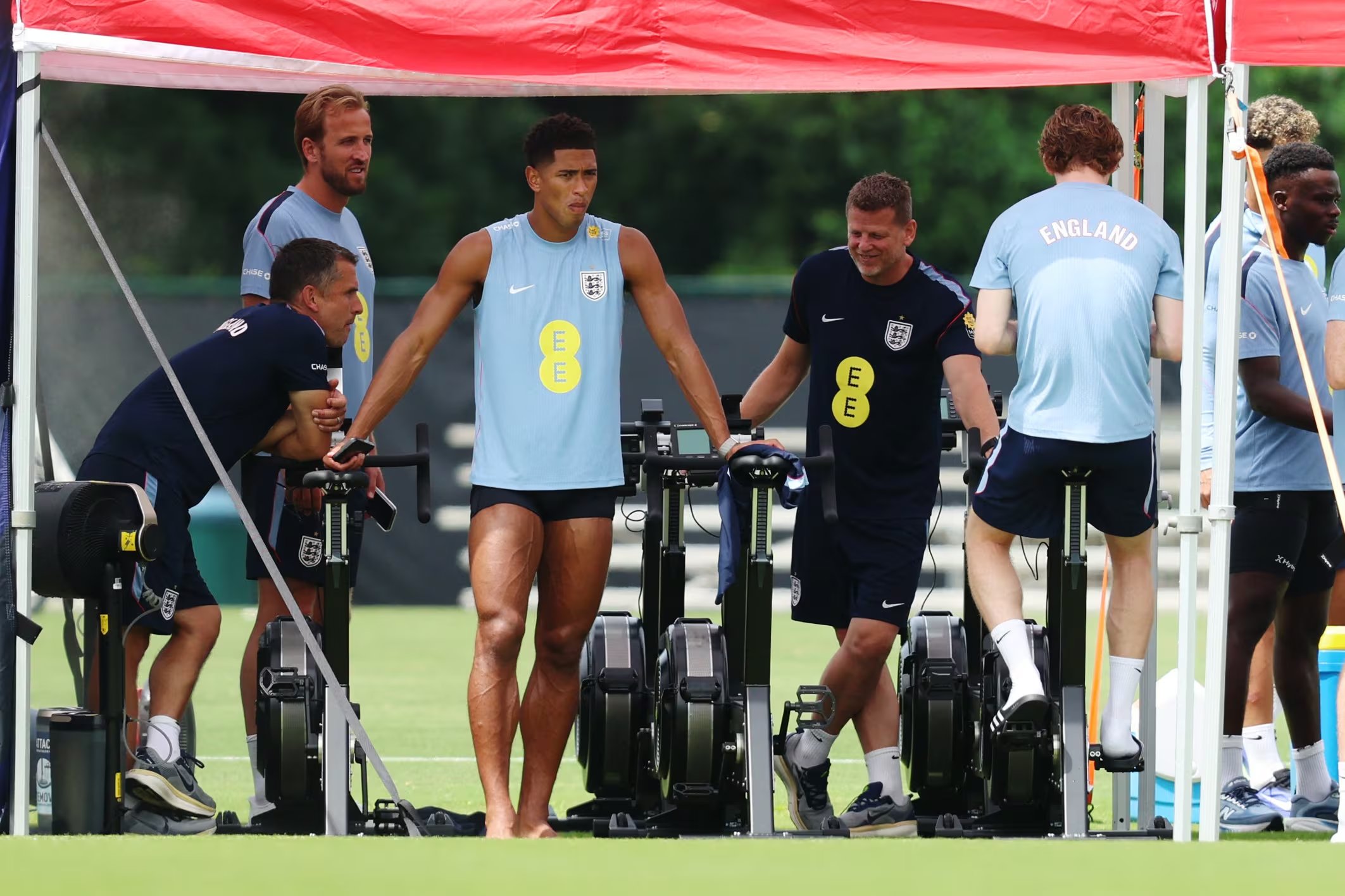Los ingleses reconocen que será un partido difícil. Reuters/Kylie Graham