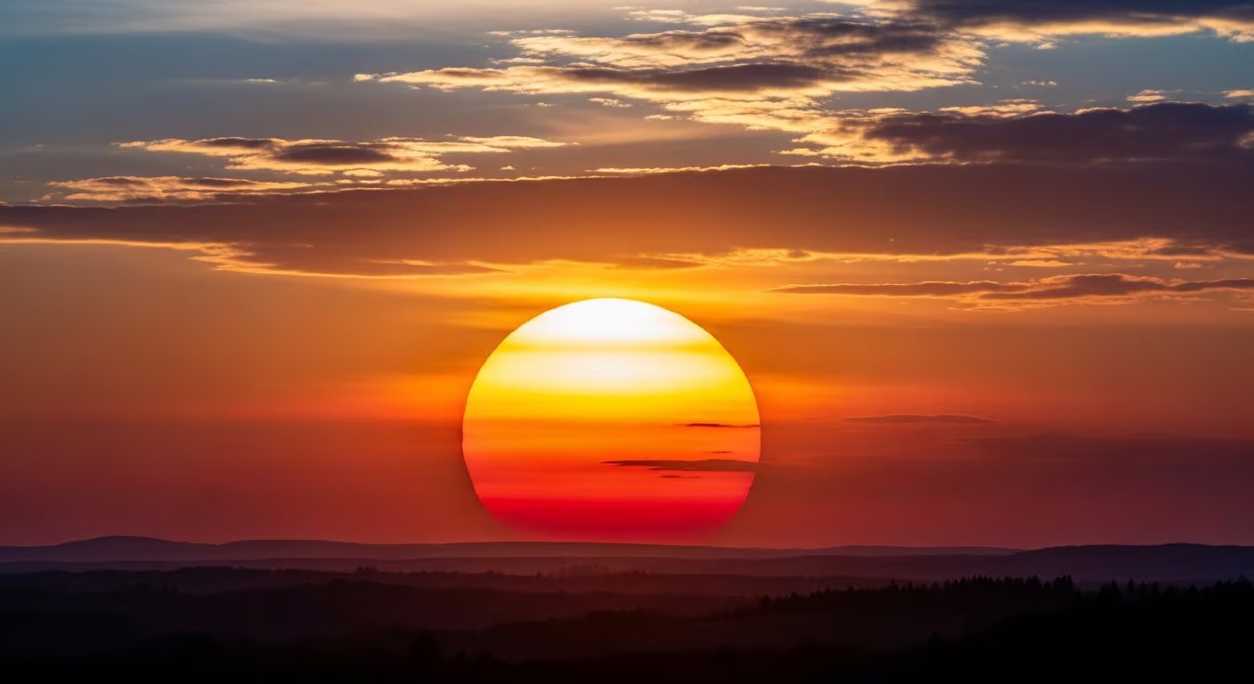 Los amaneceres y atardeceres inciden en la salud integral porque su luz difusa mejora el sueño, el ánimo y la ansiedad (Imagen Ilustrativa Infobae)