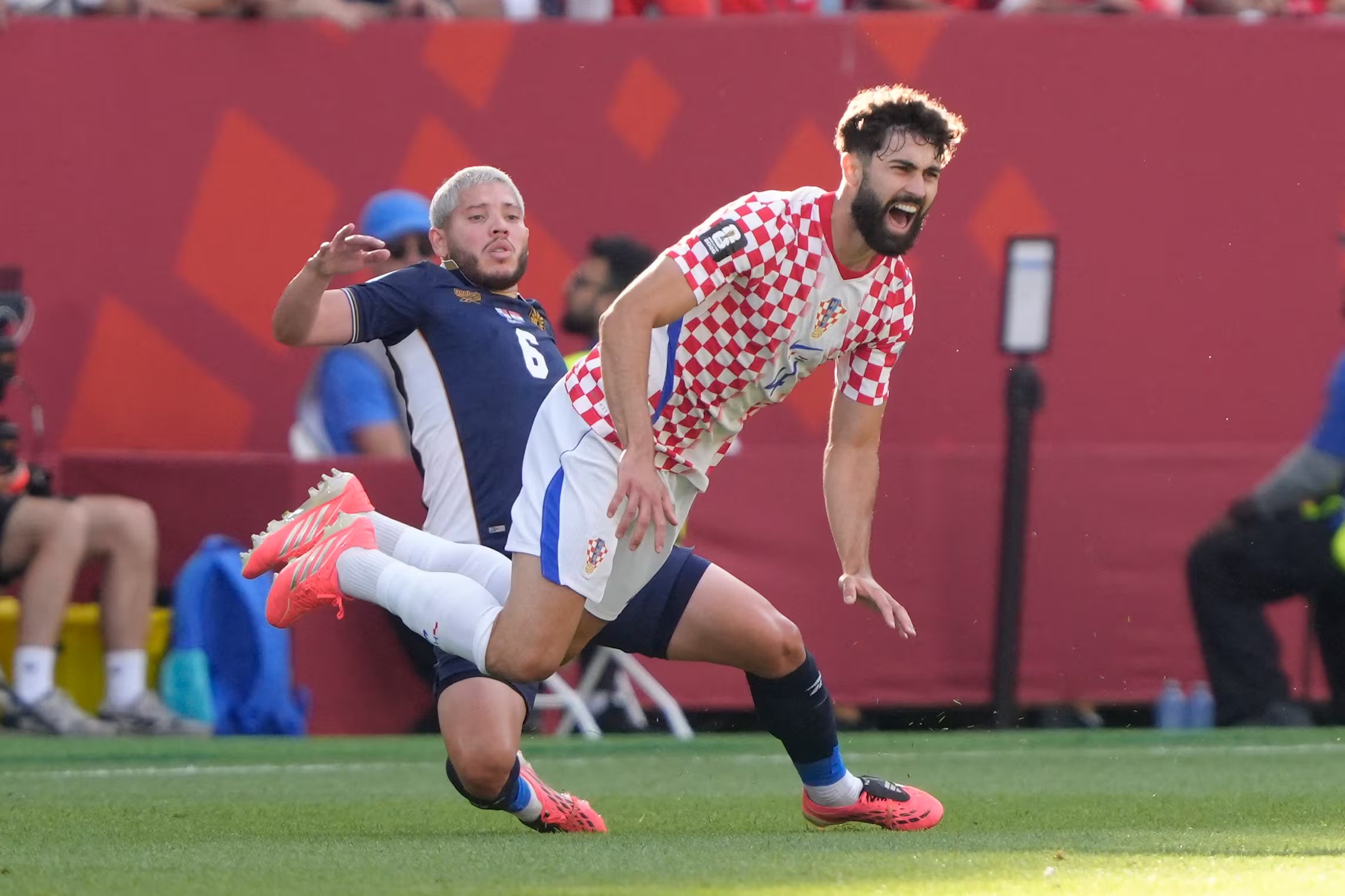 Josko Gvardiol no ha sido el defensor m&aacute;s confiable para Croacia en el Mundial 2026 - cr&eacute;dito John E. Sokolowski/Imagn Images