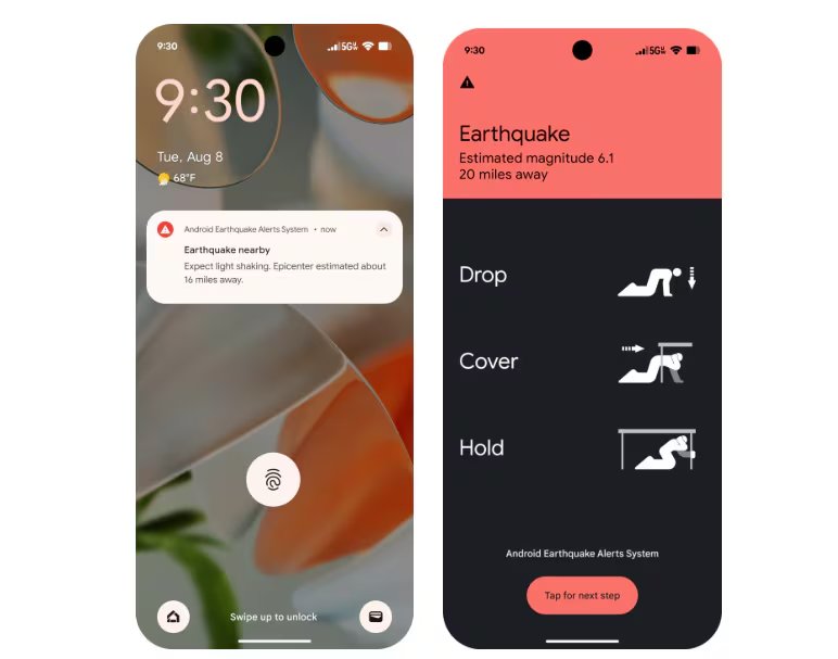 Activar las alertas de sismo en Android es importante para cuidarte. (Captura Google)
