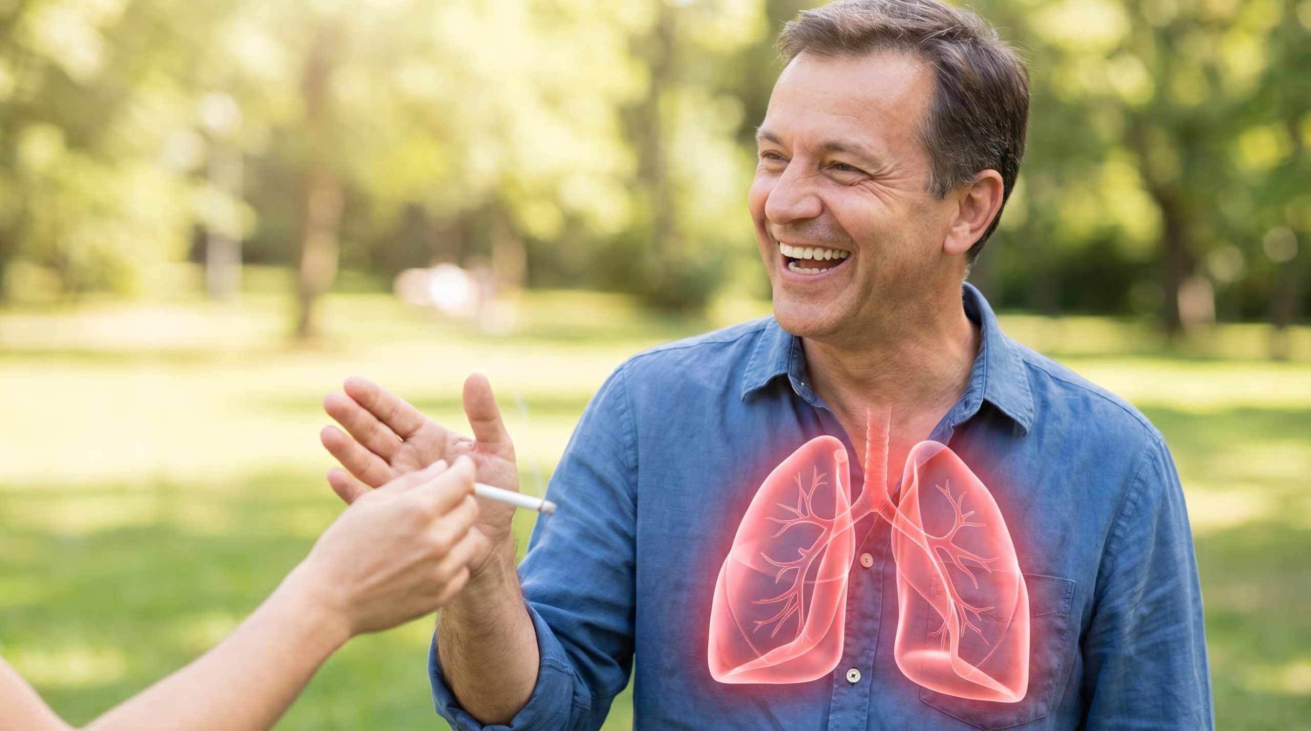 No fumar nunca reduce la mortalidad prematura y puede aumentar la esperanza de vida al bajar el riesgo de enfermedades cardiovasculares y pulmonares (Imagen Ilustrativa Infobae)