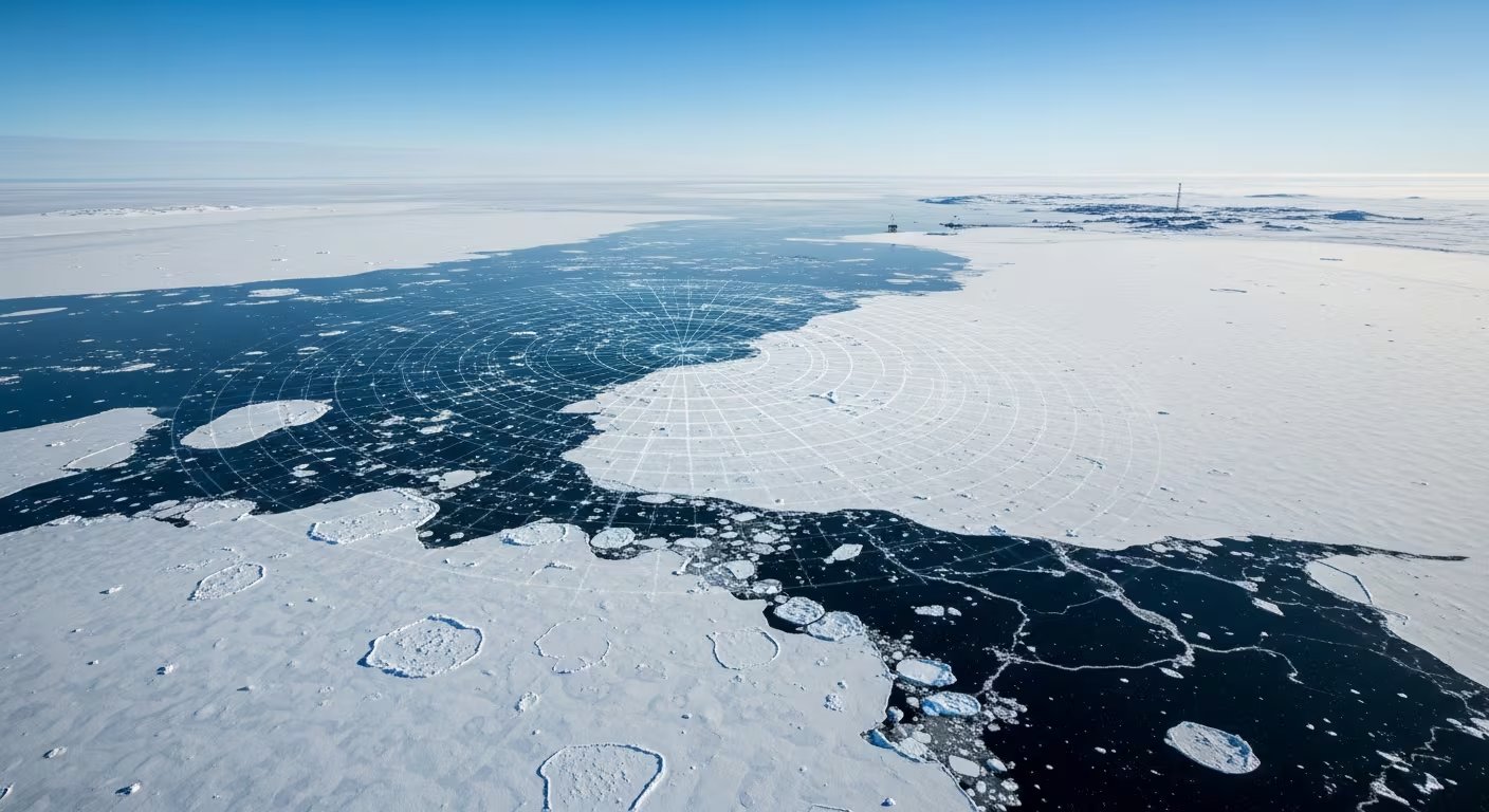 Los investigadores detectaron que la concentraci&oacute;n de nitrato en las aguas del &Aacute;rtico disminuye desde 2009 en paralelo con la reducci&oacute;n del hielo marino (Imagen Ilustrativa Infobae)