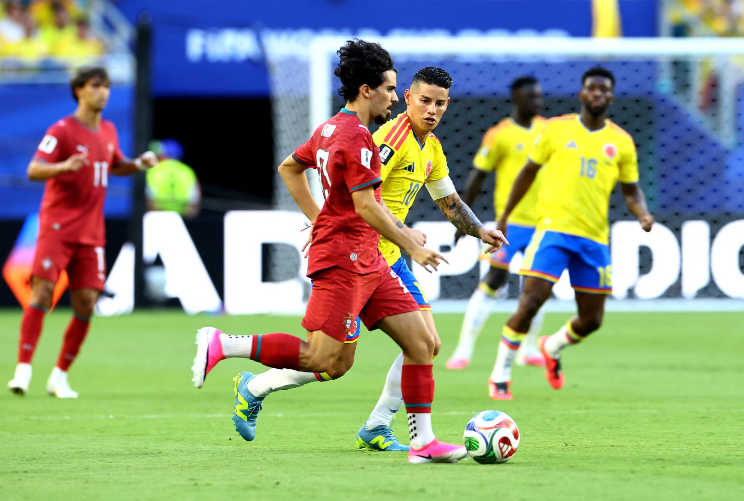 Vitinha sabe que Portugal no puede hacer un partido ante Croacia como se dio con Colombia, rival que casi lo vence en Miami - cr&eacute;dito Marco Bello/REUTERS