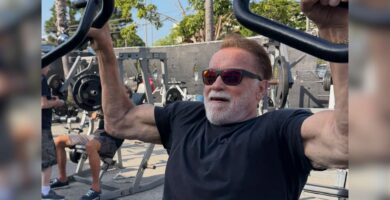 Arnold Schwarzenegger cumple 79 años levantando pesas y desafiando la edad