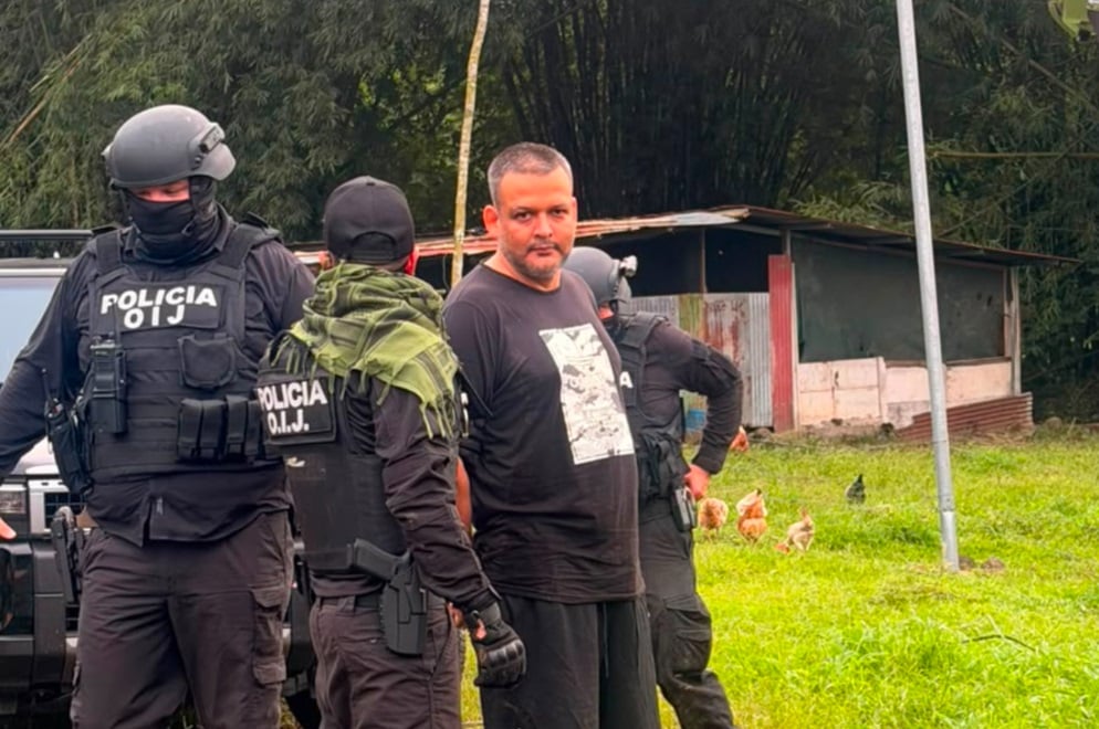 Capturan a el Diablo: el delincuente más buscado de Costa Rica