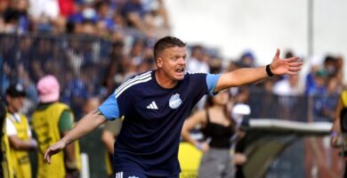 “No estamos a la altura”: Cristian Nasuti y su autocrítica tras la derrota de Emelec en el Capwell