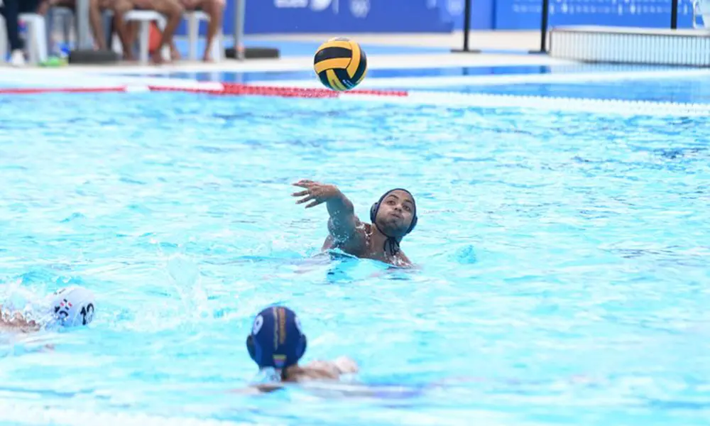 Colombia golea a RD y asume liderato Grupo‘A’ polo acuático