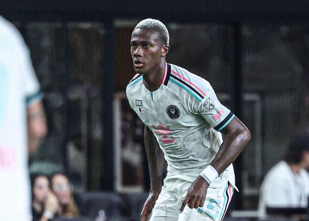 DEBUT TRICOLOR: Fricio Caicedo sumó minutos con el Inter Miami en la MLS