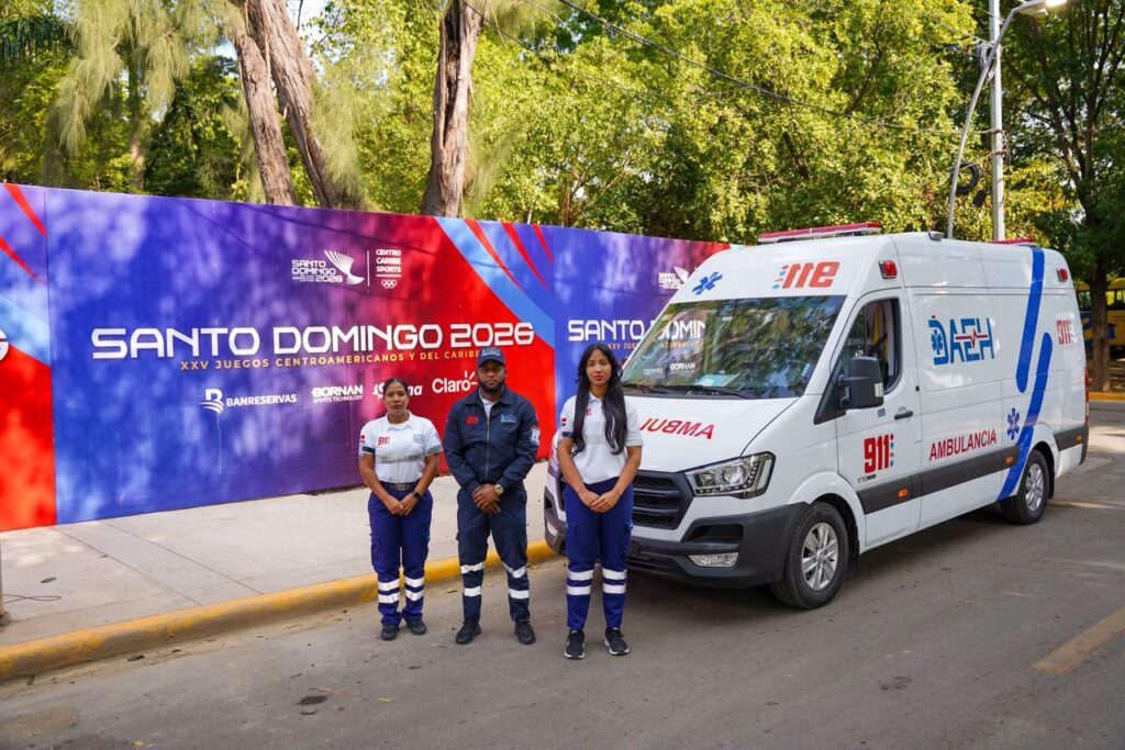 DAEH desplegará 70 ambulancias para garantizar asistencia médica en Juegos Centroamericanos y del Caribe