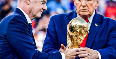 TREMENDA REVELACIÓN: Infantino suplica a Trump que le salve el puesto