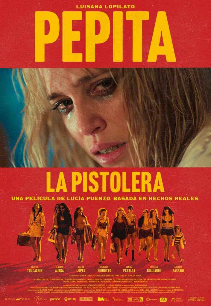 Luisana Lopilato encarna a Pepita la Pistolera en cinta de Lucía Puenzo