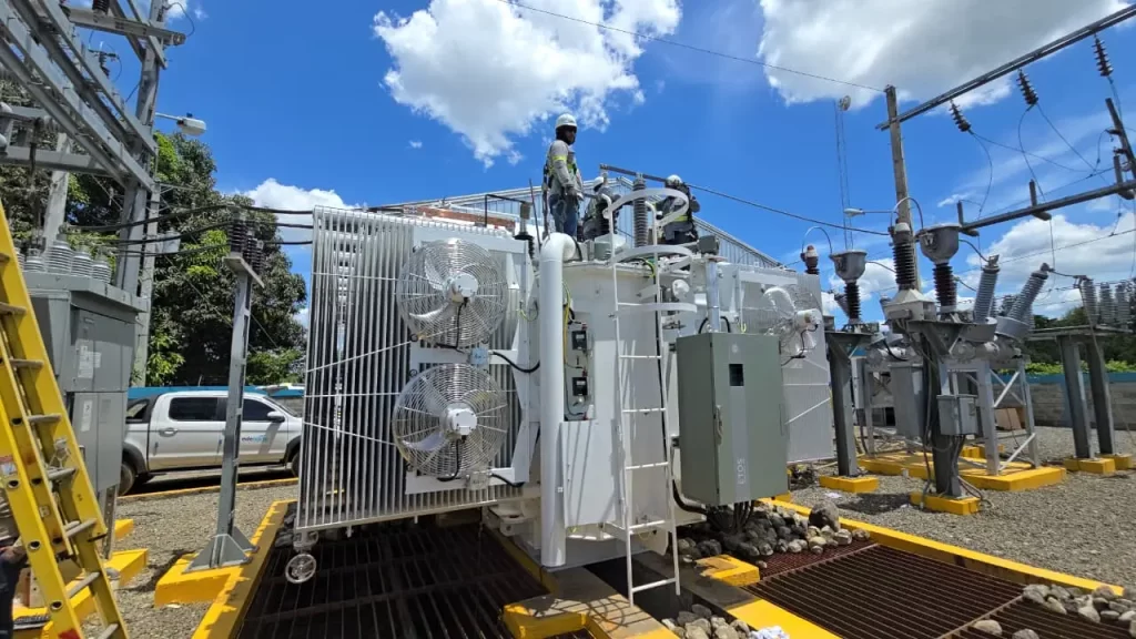 Edenorte invierte RD$94 millones en repotenciación de la subestación de Cotuí
