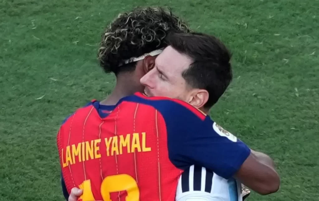 Lamine Yamal revela qué le dijo Messi tras la final del Mundial