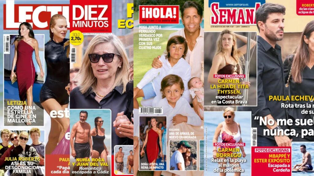 La triste despedida de Paula Echevarría y las vacaciones de los famosos en la playa