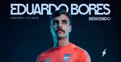 ENTÉRATE – Eduardo Bores es presentado como nuevo refuerzo del Emelec