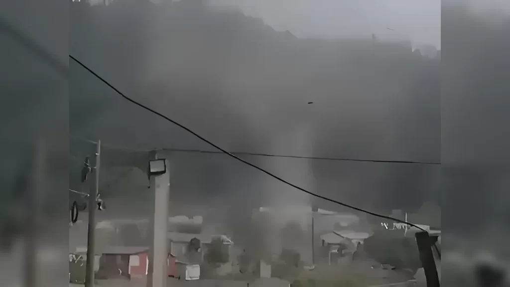 Remolino causa daños en viviendas de Constanza