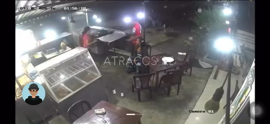 Captan en VIDEO alarmante incidente contra puesto de comida en Av Ecologica