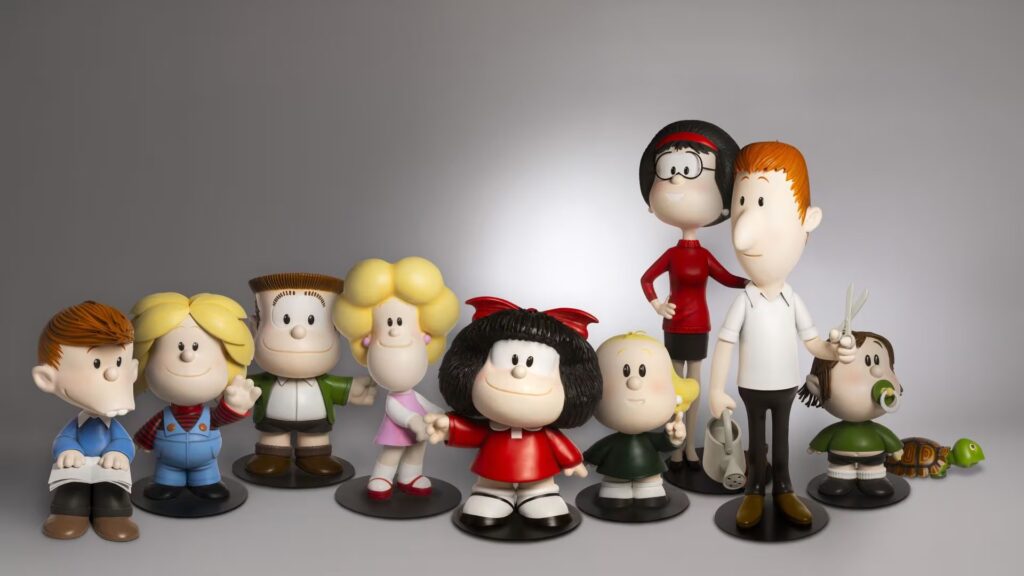 Mafalda llega a una muestra inmersiva que combina arte y tecnología en Buenos Aires