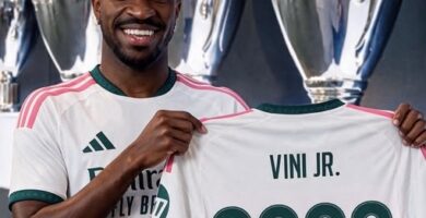 CONTRATO LARGO: Real Madrid anunció la renovación con Vinicius Jr