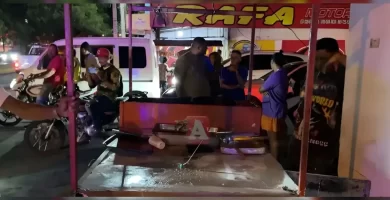 Esposa de propietario de puesto frituras que tuvo incidente en SFM brinda declaraciones