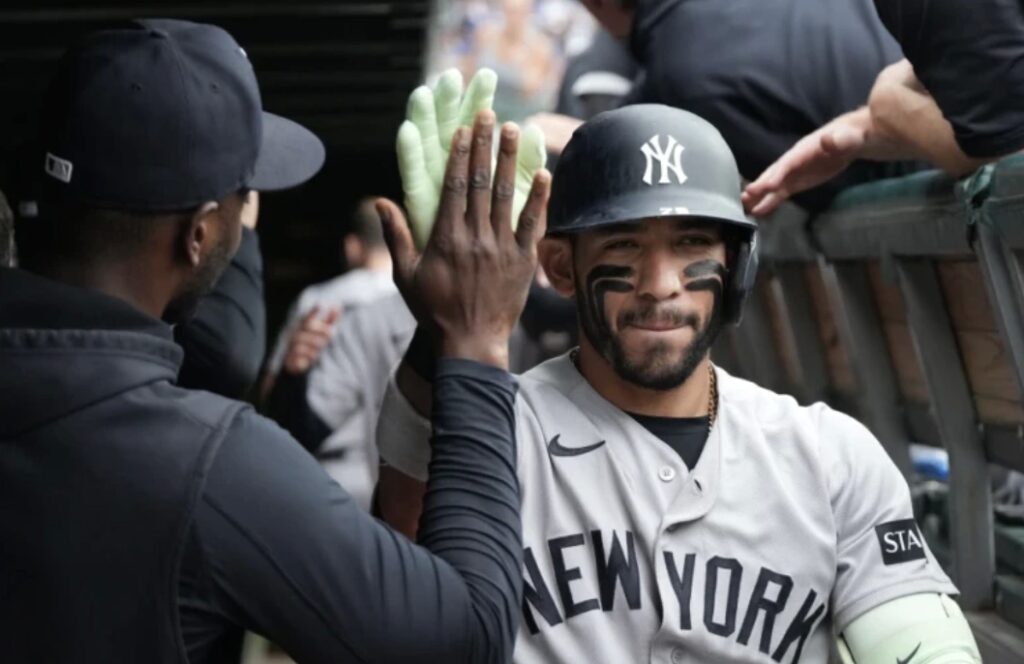 José Caballero y Gerrit Cole lideran triunfo de los Yankees sobre los Cachorros