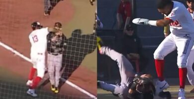 Danry Vásquez protagoniza altercado en la Liga Mexicana de Béisbol