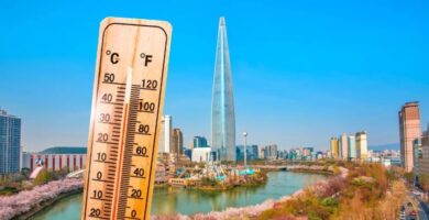 Yangsan alcanza los 42,5 °C y rompe récord histórico en Corea del Sur