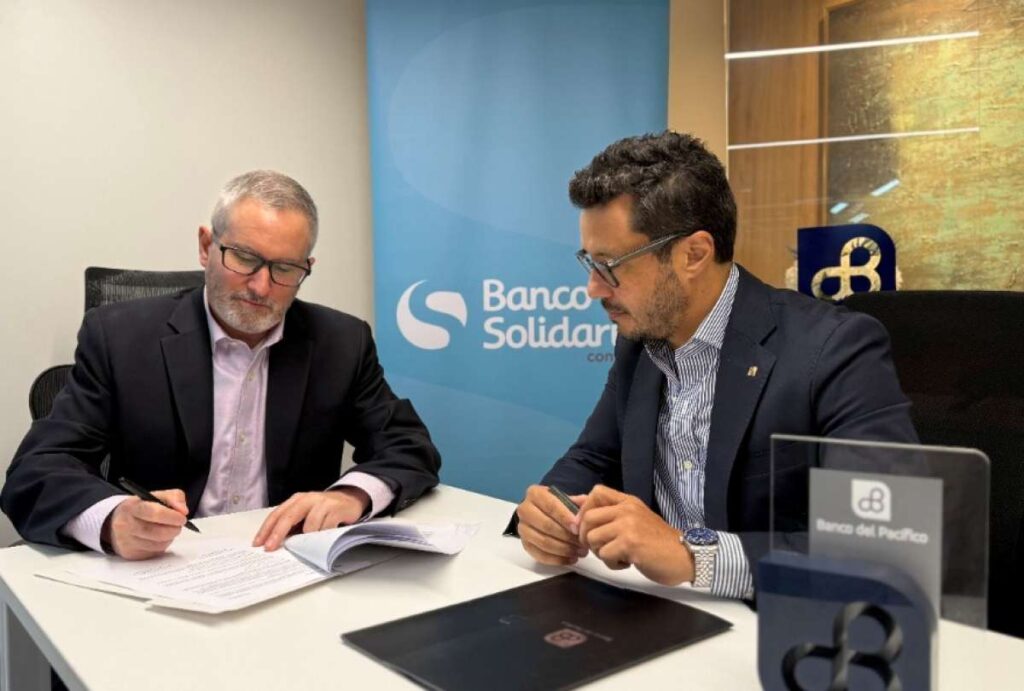 Banco del Pacífico y Banco Solidario impulsan una alianza que amplía oportunidades para miles de ecuatorianos