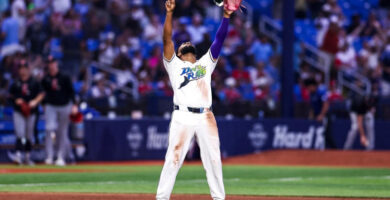 Junior Caminero primer dominicano en alcanzar los 30 jonrones