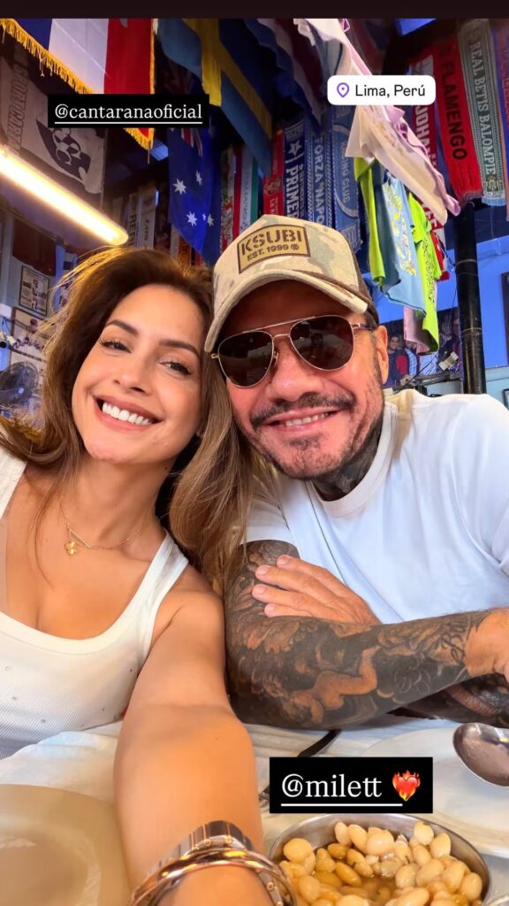 Tinelli confirma reconciliación con Milett Figueroa: ‘La amo’