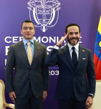 Daniel Noboa y Abelardo de la Espriella acuerdan impulsar mesas técnicas entre Ecuador y Colombia