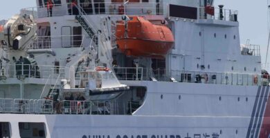 Taiwán rechaza controles chinos en el estrecho por tifón Dolphin