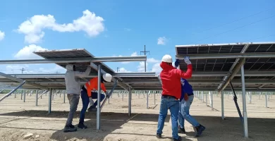 Coraasan construye parque solar de un megavatio para la planta de tratamiento de aguas residuales de Rafey