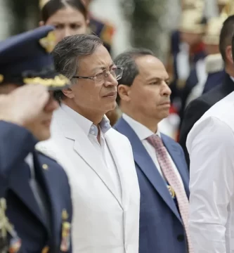 Petro se despide de la Casa de Nariño en su último acto como presidente